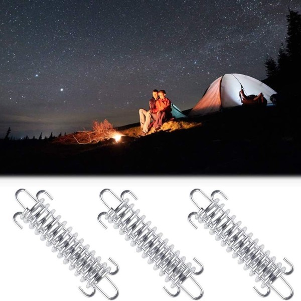 10-pack spänningsfjädrar för campingtält