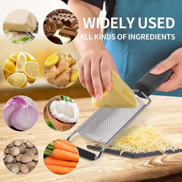 Juustoraastin - Vihannessilppuri, Sitruunankuorima, Parmesan-tyyli 4 KLB