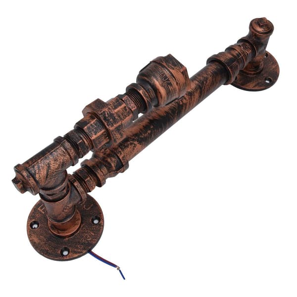 Retro seinävalaisin E27 ruuvikierre kestävä vakaa steampunk KLB