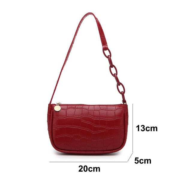 Shoulder Bags for Women Small Purse Stylish Handbag Red