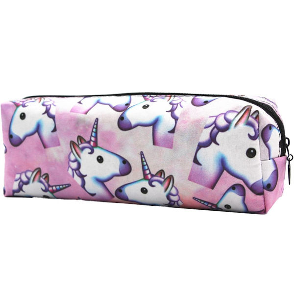 Lærred blyantpose pen taske brevpapir etui makeup form 2 KLB