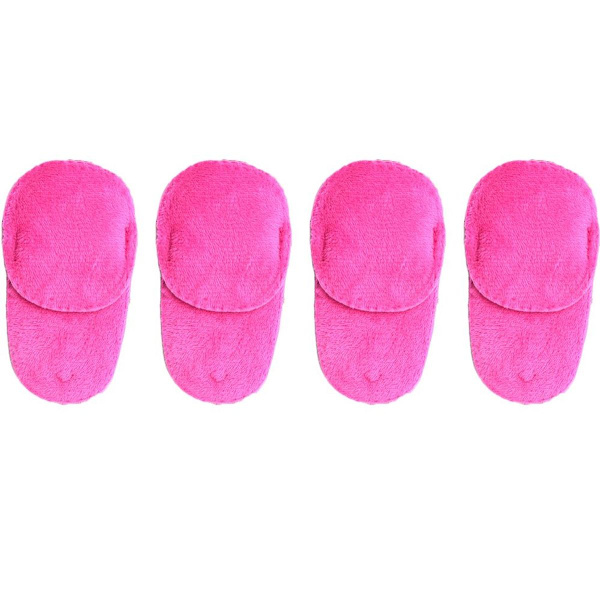 4-pack ögonlappar för barn, flickor, pojkar, höger och vänster ögonlappar rosa
