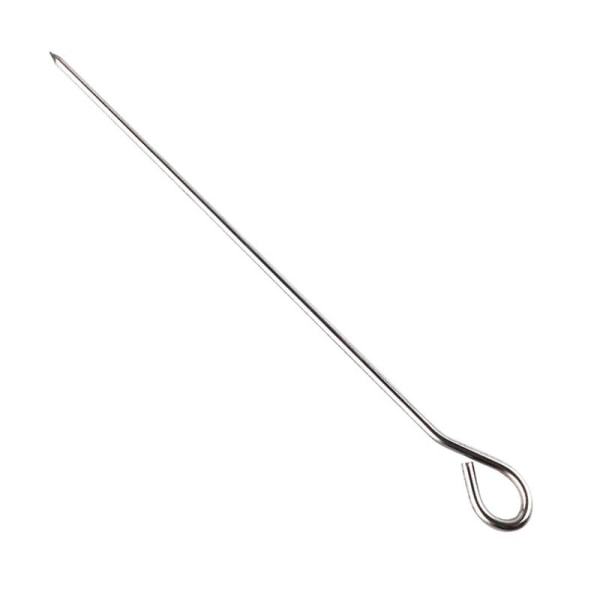 Rustfrie stålsgrillspyd: 20 premium rustfrie stålsgrillspyd ekstra lange 20 cm grill- og shashlik-tilbehør allsidige metallgrillspyd