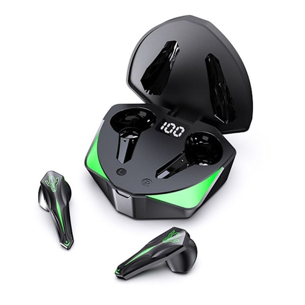 Bluetooth 5.1 -kuulokkeet Langattomat kuulokkeet Musiikki/Pelaaminen LED