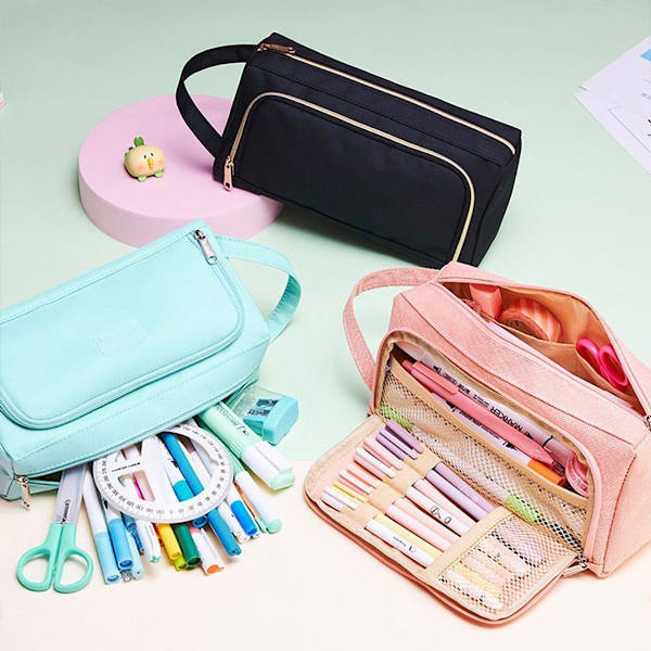 Pennal Etui Stor Kapasitet 2 Rom Unisex Pennal KLB