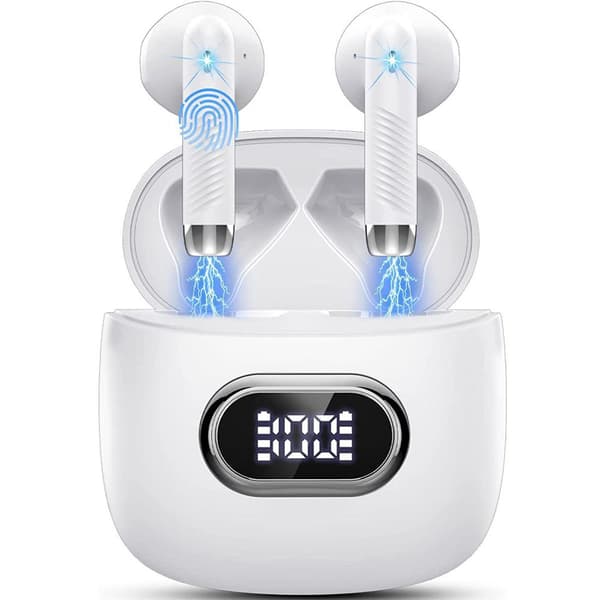 Bluetooth 5.3-hovedtelefoner in-ear-hovedtelefoner trådløs Bluetooth KLB