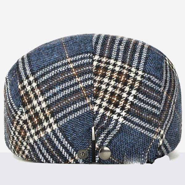 JAOAJ Herre flat cap, beret cap, bomull flat cap, flat cap, beret cap,