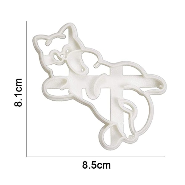 Kjeksformer, 3D katteforme for barn, kattebakform 1 KLB