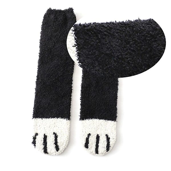 Dam vinter fuzzy strumpor varma mjuka mysiga fluffiga stil 2 KLB