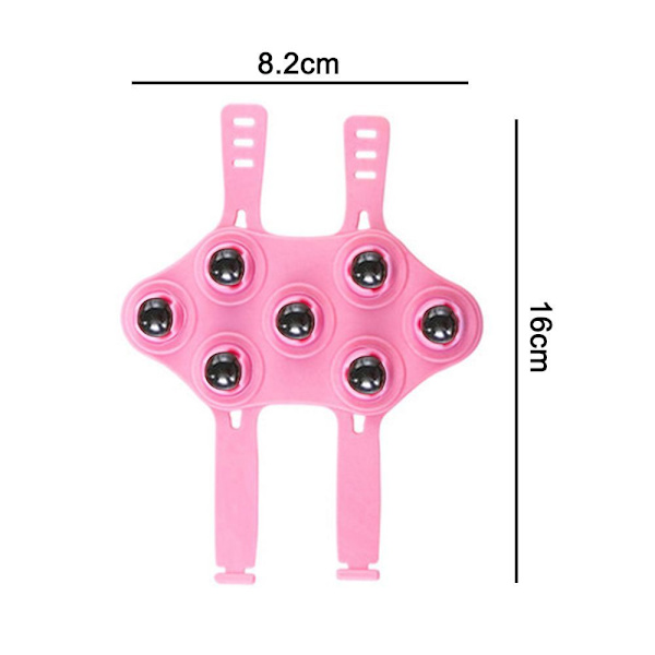 Handmassager, kan lindra smärta i rygg, nacke, fot, axel och ben. Rosa