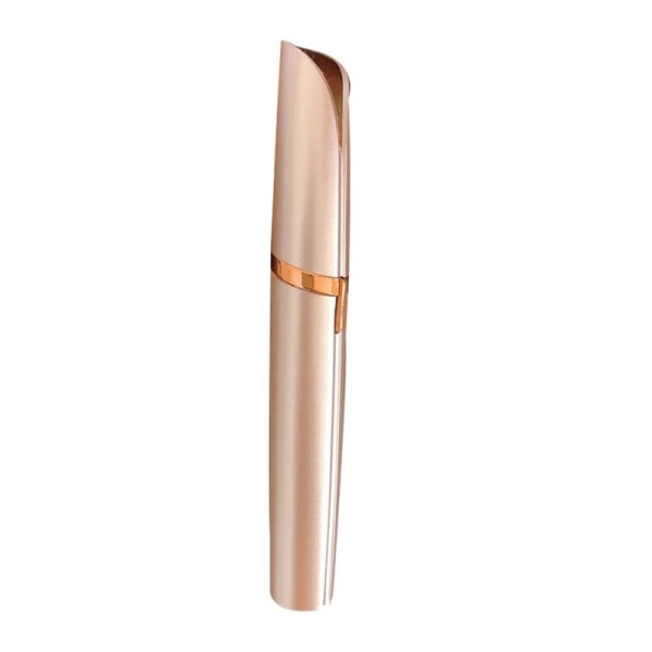 Øyenbryns trimmer, oppladbar øyenbrynshår fjerner, Champagne Gold