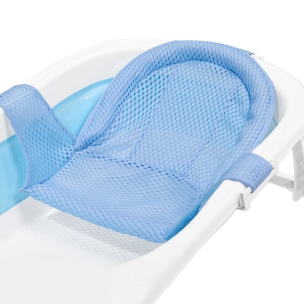 T-muotoinen säädettävä baby kylpytuoli Mesh, sininen KLB