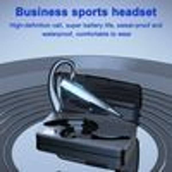 Bluetooth-headset, handsfree-headset, mobiltelefon CVC8.0 trådlös in-ear Bluetooth,