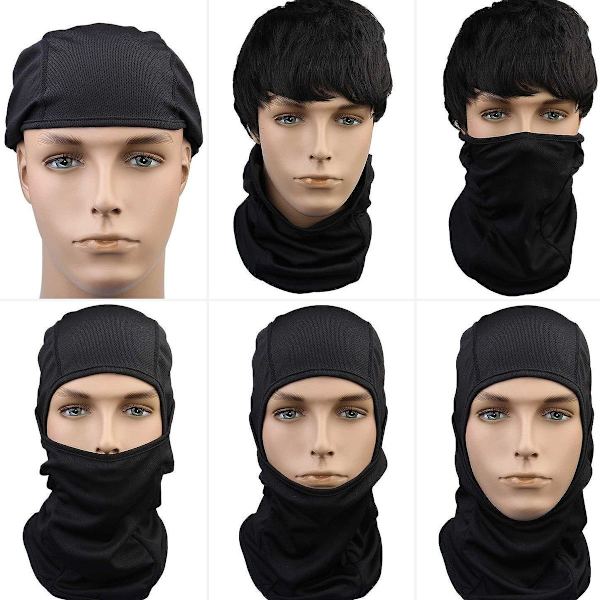 Lolypot Tuulenpitävä Balaclava Suksi Naamio Moottoripyörä Naamio Balaclava, Monitoiminen Ohut KLB