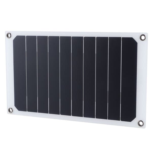 Bærbar 10W solpaneloplader til udendørs rejser KLB