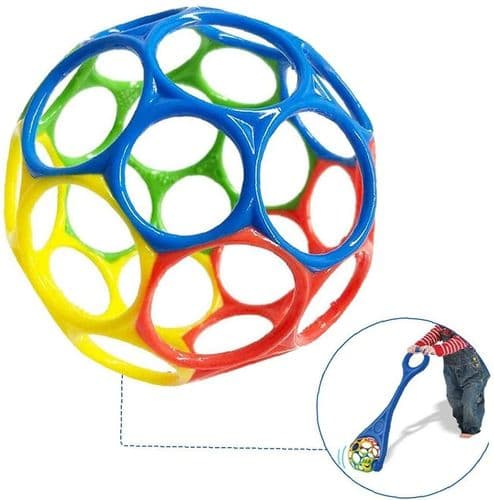 Baby Leksak Greppboll Klassisk - flexibel och lätt att greppa design, för barn
