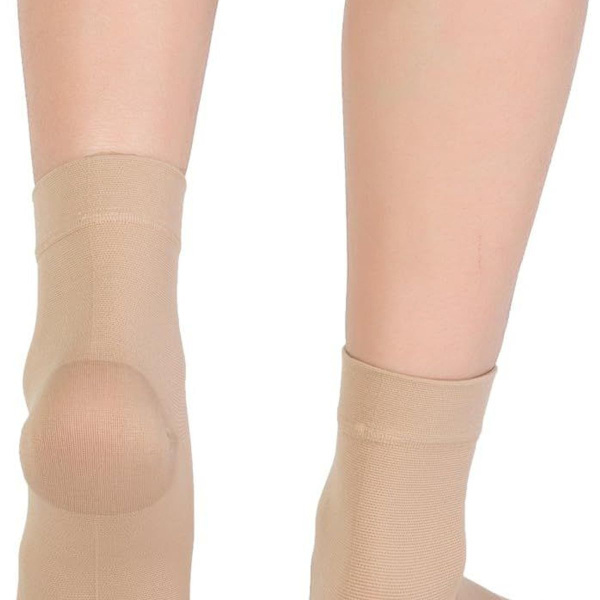Plantar Fasciitis Strumpor för Män och Kvinnor Arch Strumpor Beige KLB