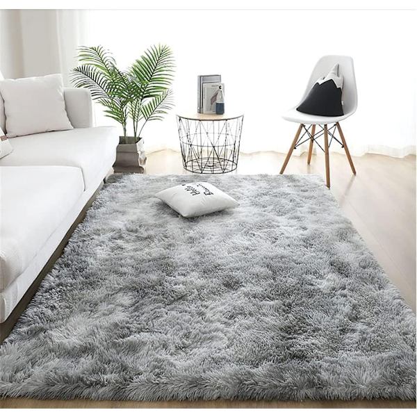 80x120cm Plyschmatta Super Mjuk Fluffig Plyschmatta för Vardagsrum