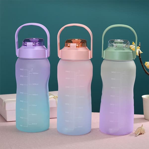 1500ml Gradient Purple Ulkoiluväline Vesi Pullo KLB