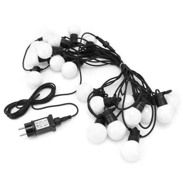 Vedenpitävä G50-lamppu 10m 20 LED ulkojouluvalot KLB