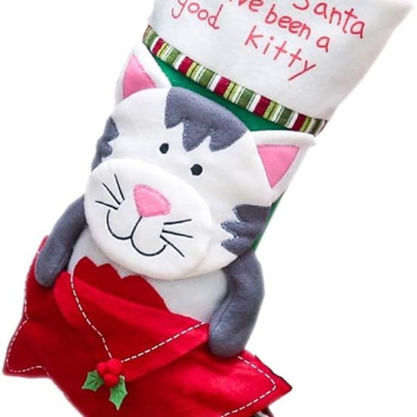 Julekattestrømper (Kat) KLB