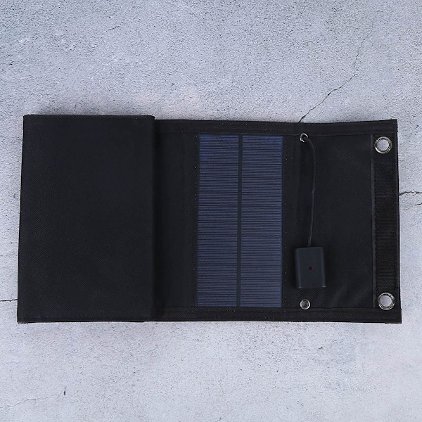 20W Vandtæt Foldbar Solpanel Sollader USB KLB