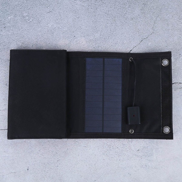 20W Vattentät Fällbar Solpanel Solladdare USB KLB