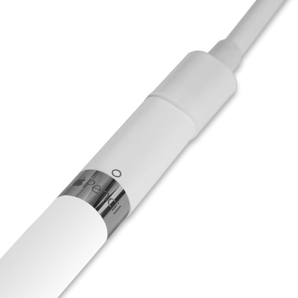 TechMatte opladningsadapterkabel til Apple Pencil og iPad Pro (1 stk, hvid)