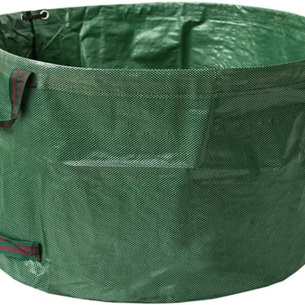 Gräsmatteväska 63 gallon trädgårdsavfallspåsar återanvändbara trädgårdspåsar