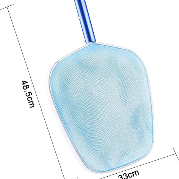 Fintmasket poolnet, robust bladopsamler - professionel pool