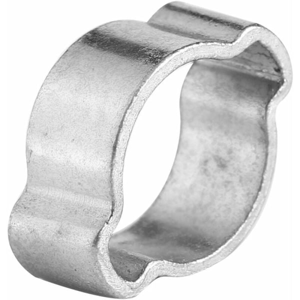 10 stk. Slangeklemmer Justerbar Justerbar Rustfrit Stålslangeklemme (13-15 mm) KLB