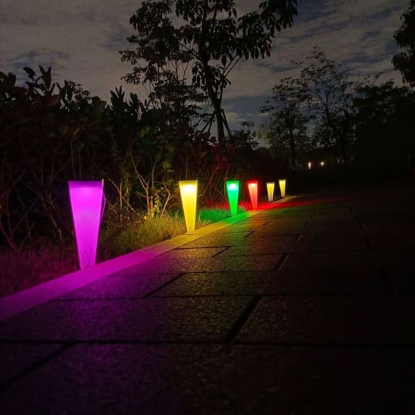 N231 Solar Cone ulkoseinävalaisin puutarhamaisemavalo Sti A