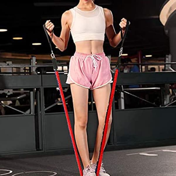 Stackbara Resistance Band-set för Extremt Träning, Helkroppsträning, Hemmagym