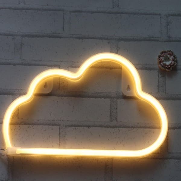 LED Neon Skilte Sky Dekorativ Natlampe til KLB