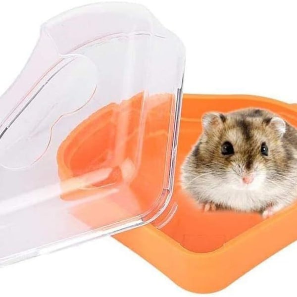 Hamster Pet Bad, Chinchilla Bad Toalett, Plast Hamster KLB