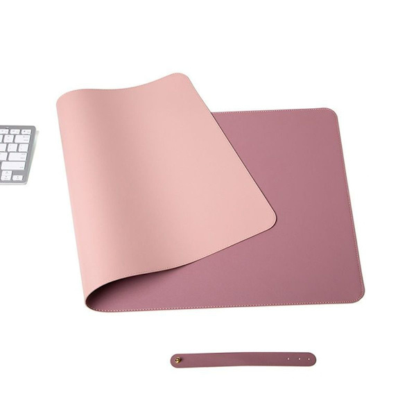 Bordmatte, skrivebordsmatte, 60 x 30 cm PU bordmatte, bærbar PC