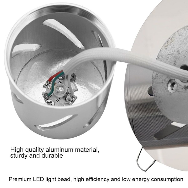 86-265V 3W LED-downlight, innfelt downlight KLB