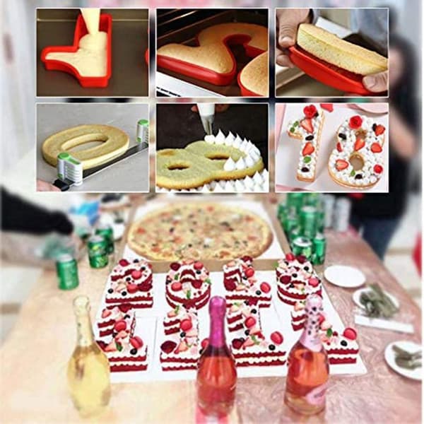 Kakeform silikon tall store tall 7 bakeform 1 KLB