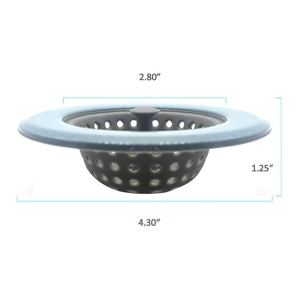 Silicone Kitchen Sink Strainer Pack of 2