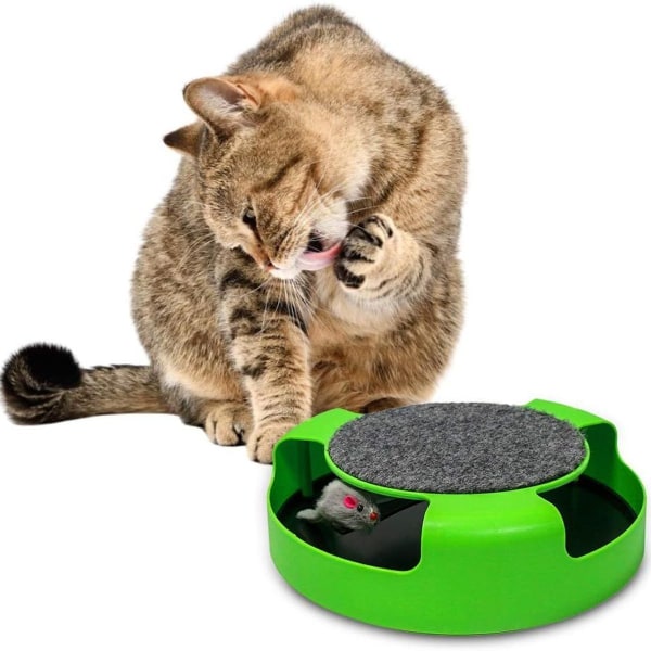 Interaktiivinen kissanlelu, kissanlelu \"Catch the Mouse\" juoksutoiminnolla KLB