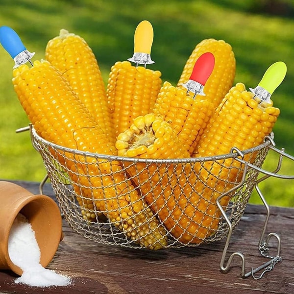 Grillgaffel Retractable Campfire Corn Fork Fruit Fork