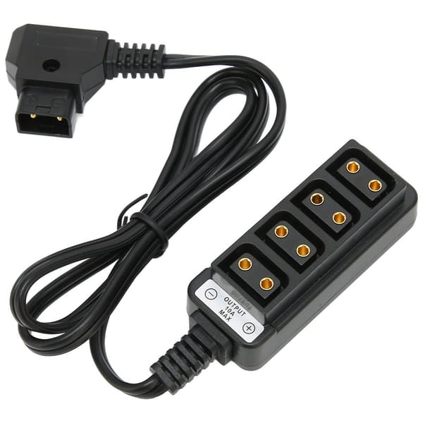 D-Tap han til 4-port D-Tap hun splitter strømkabel D KLB
