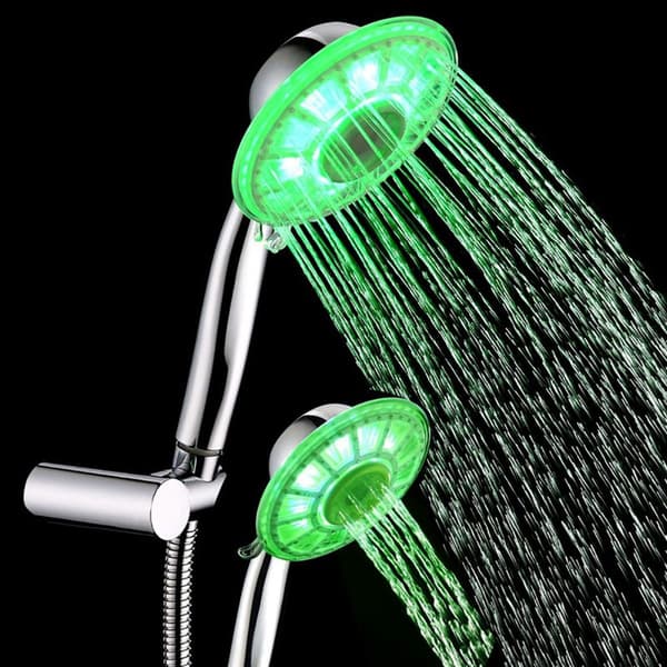 Hånddusj med LED-lys og 3-farget temperatur KLB