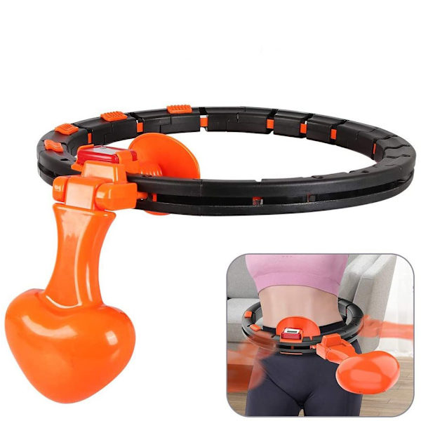 Hula Hoop med automatisk räkning, justerbar bantningsövning