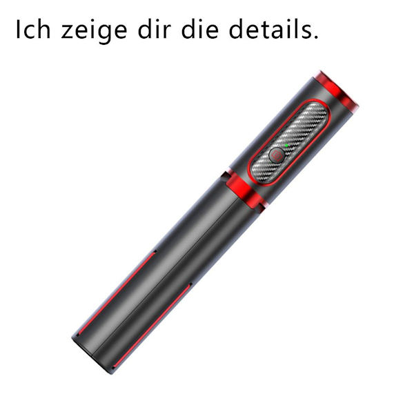 Bluetooth Selfie Stick Tripod, Aluminium Utbyggbar Selfie Sticks med KLB