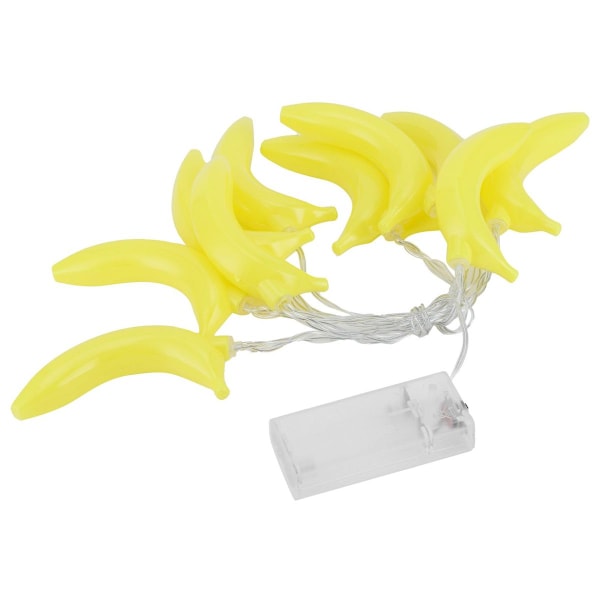 LED-ljusslingor imiterar bananform för upphängning KLB