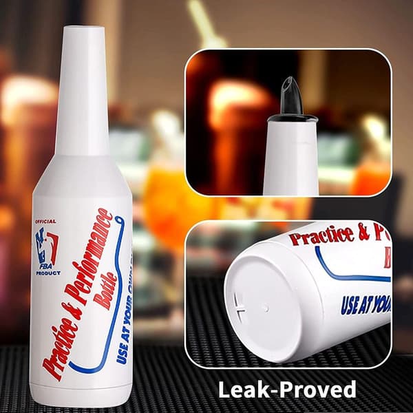 Bartender øveflasker Bartender sæt PerformanceTraining Hvid