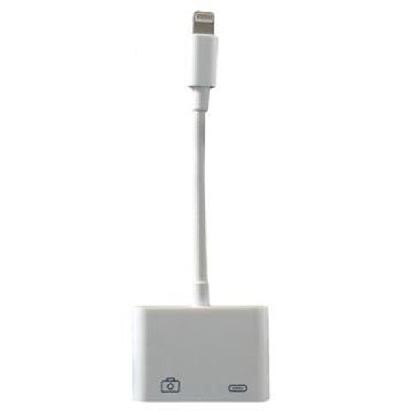 Lightning till USB 3.0 kameraadapter kompatibel - Vit