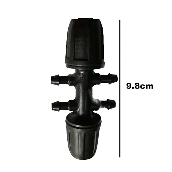 10 kappaletta kasteluputken tippalukko piikillä, 16mm PE-putkilukko KLB