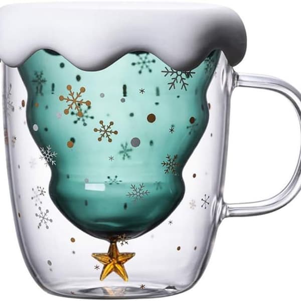 Søte krus, julekaffekopp, tekopp, melkekopp, glass KLB